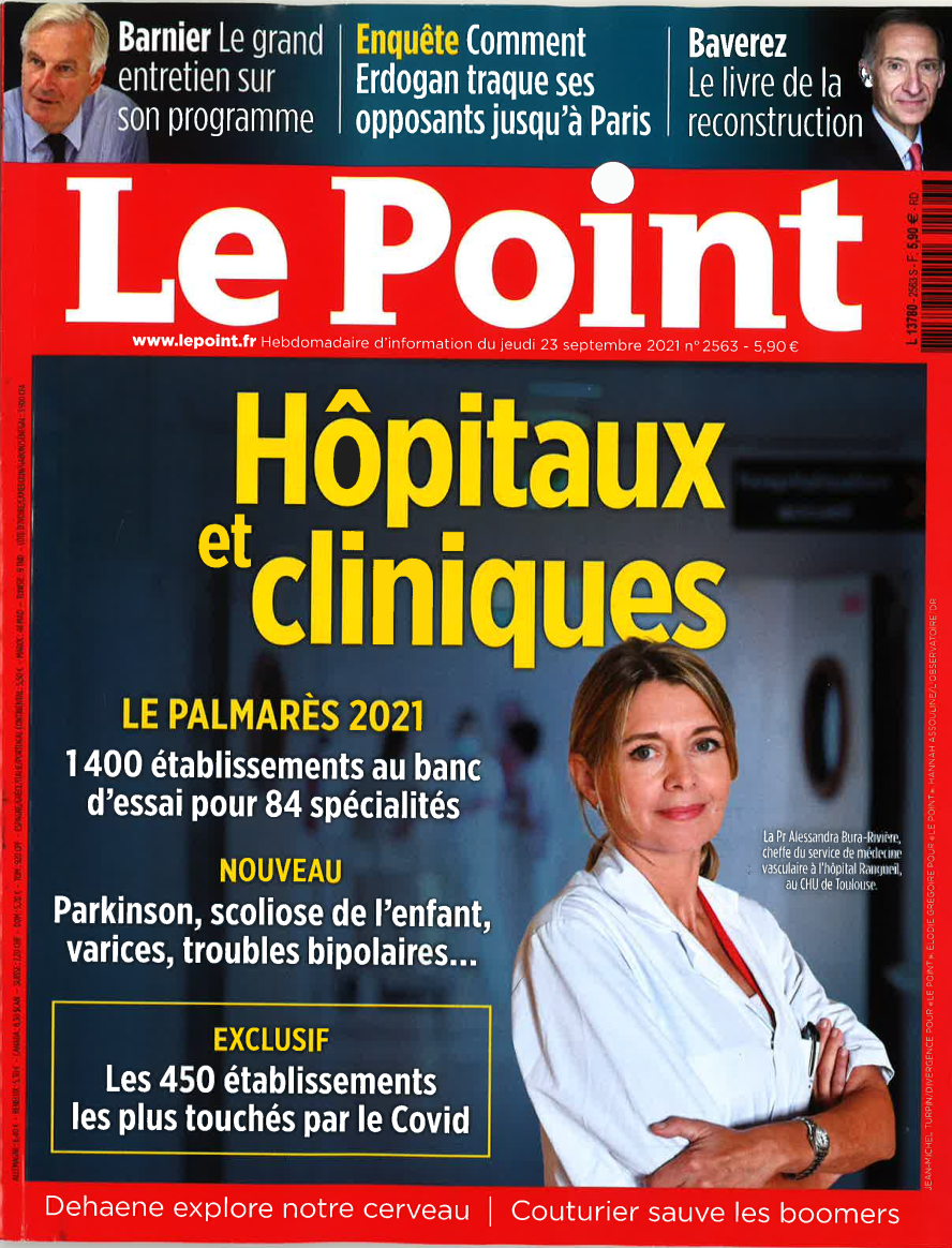 Classement Le Point - Couverture